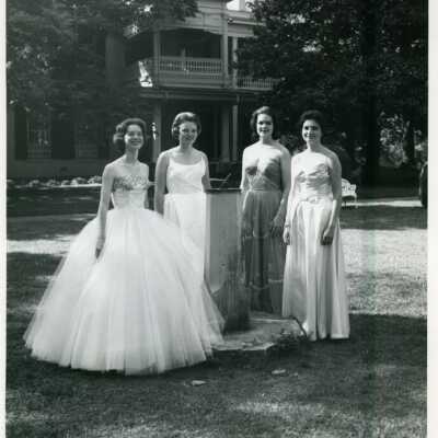 1962 Senior Superlatives:  Cherry Reid, Susan Suddoth, Polly Cussler, Silu