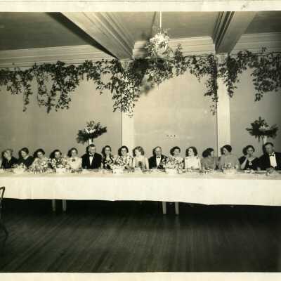 Senior-Middle Banquet, March 12, 1936