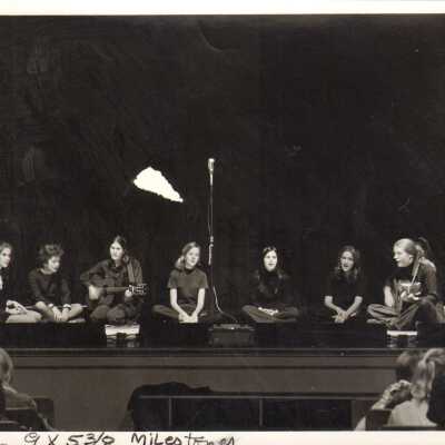 Students in play, 1971