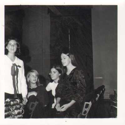 Students in auditorium, 1960s
