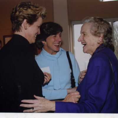 Miss McMurry's birthday party; 2000 alumnae reunion