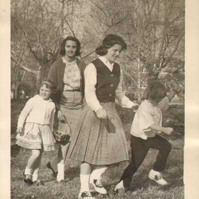 Easter egg hunt, 1960s