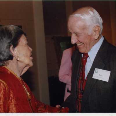 Miss McMurry's birthday party; 2000 alumnae reunion