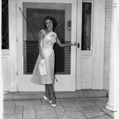 This is a photo for a Grace's ad  circa 1960.
