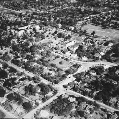 Aerial view of Ward-Belmont
