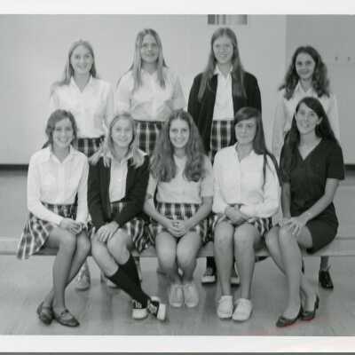 Group of students, 1970s