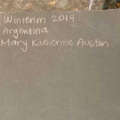 Mary Katherine Austin, Winterim 2014 Journal