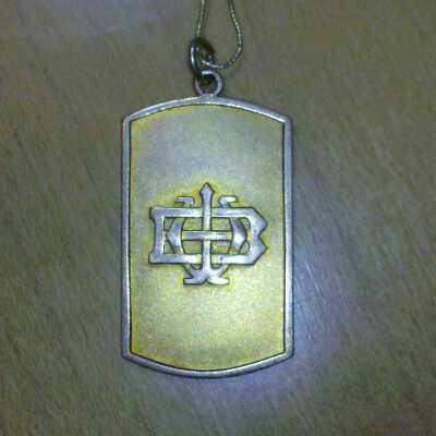 Athlete pendant