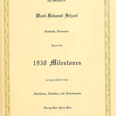 Yearbook, 1930
