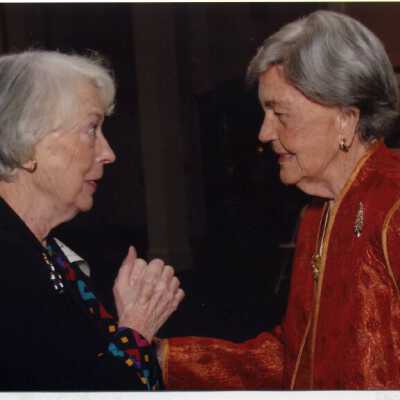 Miss McMurry's birthday party; 2000 alumnae reunion