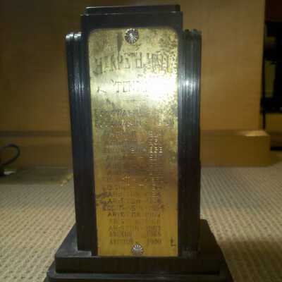 Intramural Tennis Trophy