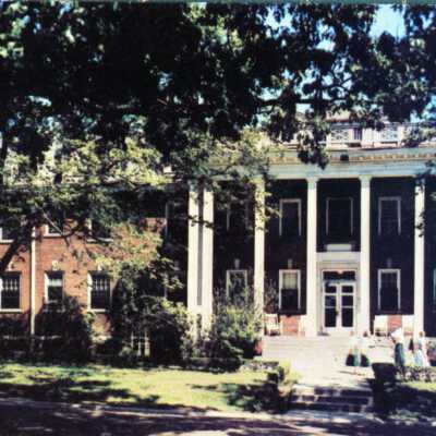 Pembroke Hall, post card