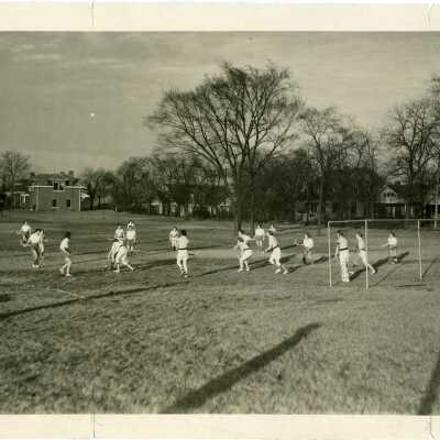 Field hockey game at Ward-Belmont