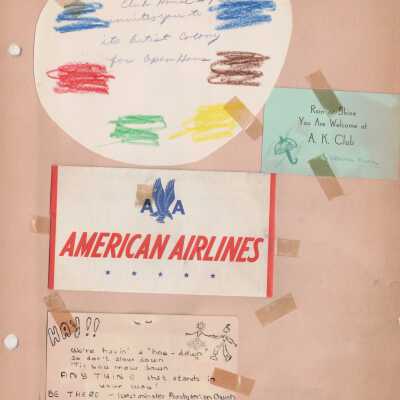 Joanne King's Scrapbook, Ward-Belmont Class of 1951