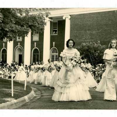 Ward-Belmont May Queen and Court Procession