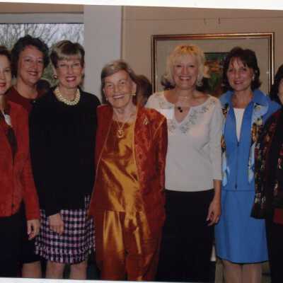 Miss McMurry's birthday party; 2000 alumnae reunion