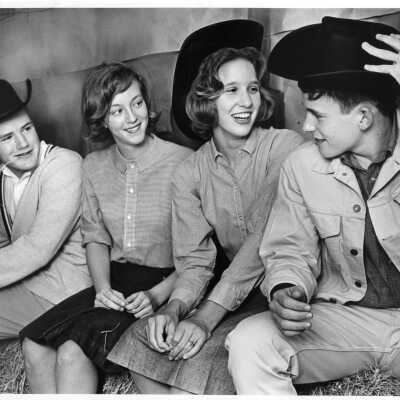 Students at 1966 Dance