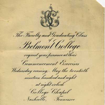 Invitation, 1908