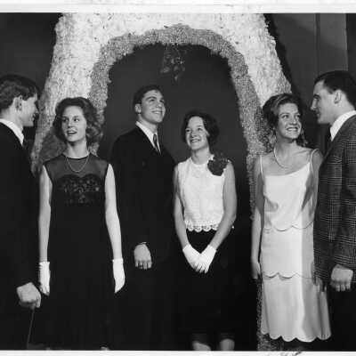 Students at 1966 Tea Dance