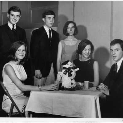 Students at 1966 Tea Dance