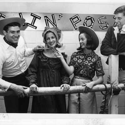 Students at a dance, 1966