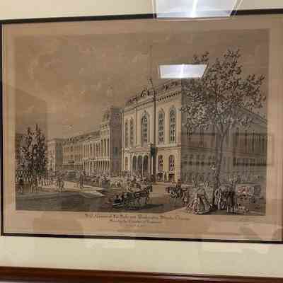 SE Corner of LaSalle/Washington Chamber of Commerce 1864