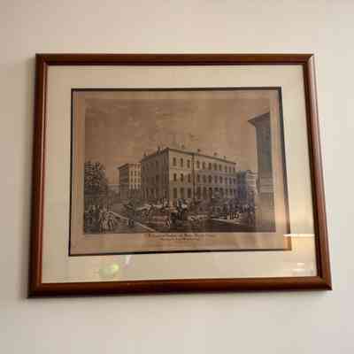 NW Corner Dearborn/ Monroe, Post Office 1865