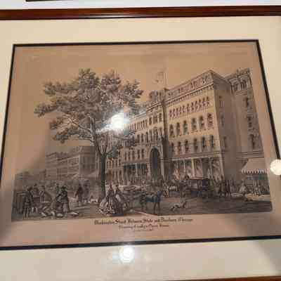 Washington between State/ Dearborn, Crosby Opera