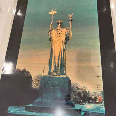 Golden Lady at Sunset