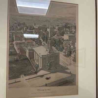 1857 View from Court House looking SW