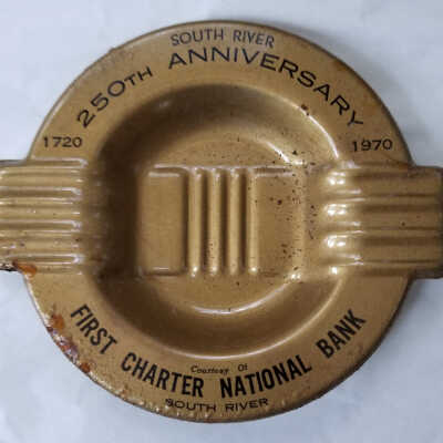 Ashtray from South River's 250th anniversary