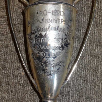 First Prize Trophy for Best Float in the Parade for the 200th Anniversary