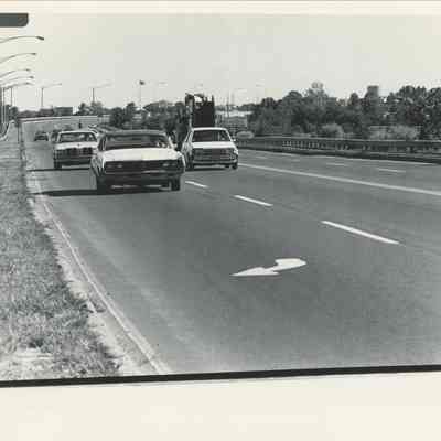 Crossing the New Bridge