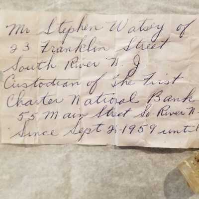 Message in a Plastic Tube