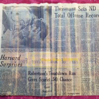 Home News Sports Page, November 8, 1970