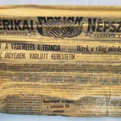 Amerikai Magyar Népszava, November 5, 1970