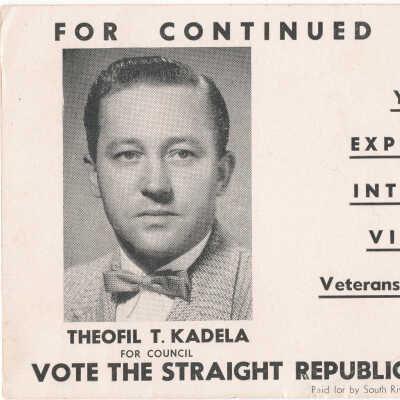 For Continued Good Government: Kadela / Eastman