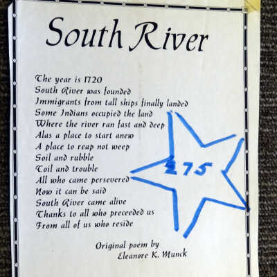 South River Poem