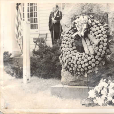 Memorial Wreath for Veterans Day 1970