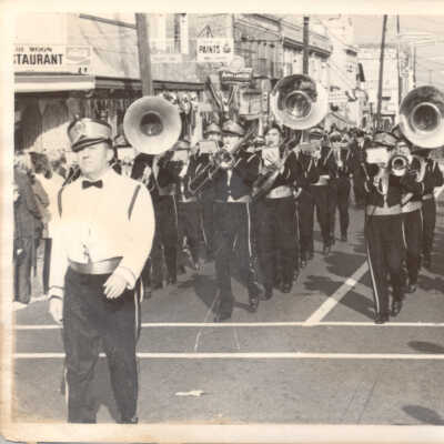 Imperial Band in the Parade for the 250th Anniversary