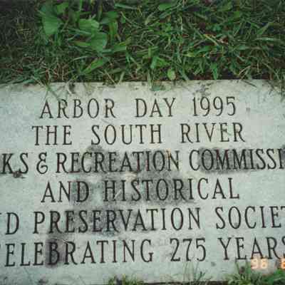 Arbor Day 1995 Commemorative Marker (1)