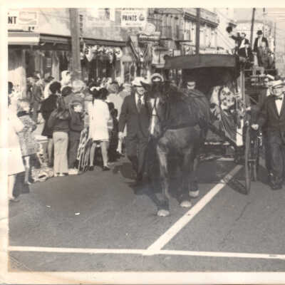 Horse and Buggy in the Parade for South River's 250th Anniversary