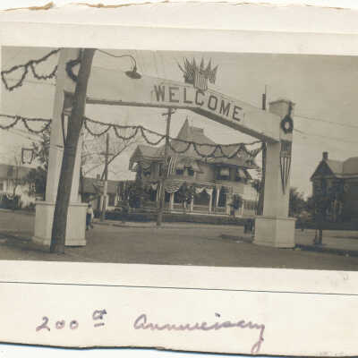 Welcome Arch for South River's 200th Anniversary