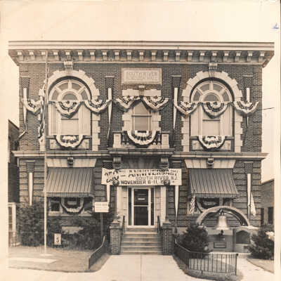 Borough Hall Decorated for South River's 250th Anniversary