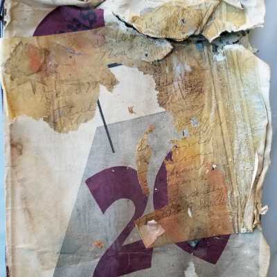 Letter from Martha A. Smith and Program for William Denny's 20th year at SRHS