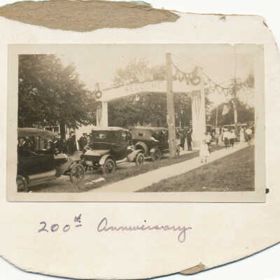 200th Anniversary Welcome Arch