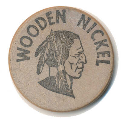 250th Anniversary of South River, NJ Wooden Nickel