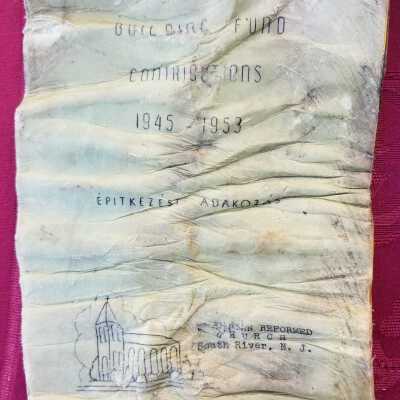 Building Fund Contributions, 1945-1953