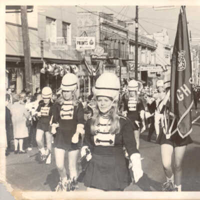 South River High School Color Guard and Band in the 250th Anniversary Parade