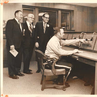 Police Department Communications Room Console